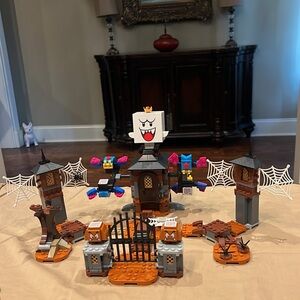 Retired 71377 Super Mario Lego Set King Boo and the Haunted Yard Expansion Set